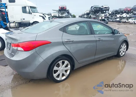 2013 Hyundai Elantra Limited from USA, damaged, VIN 5NPDH4AE4DH449931